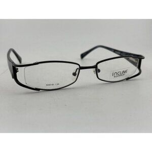 INCLINE EYEWEAR - 908 50-18-135 Black Rectangle Eyeglass Frames